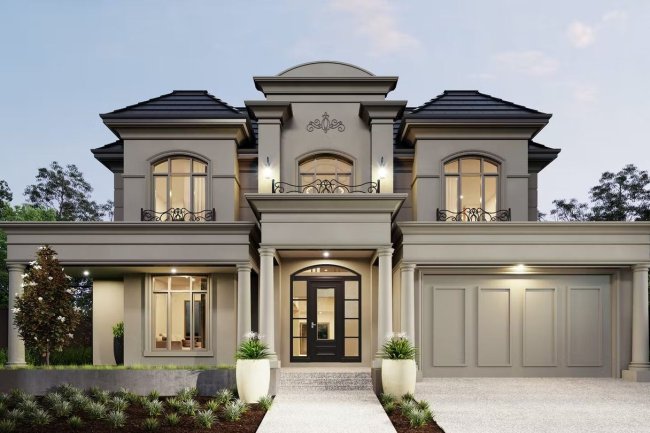 Desain Rumah Klasik dengan Sentuhan Modern