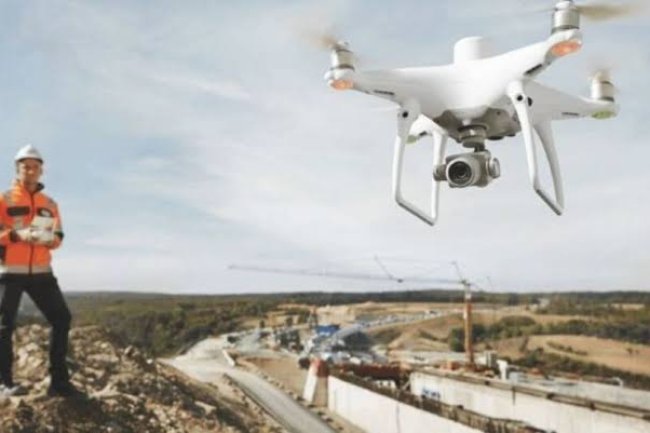 Penggunaan Drones dalam Monitoring Konstruksi