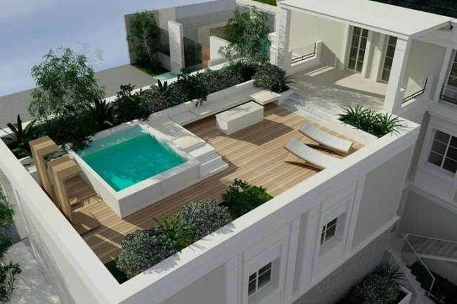 Desain Rumah dengan Taman Atap: Manfaat dan Cara Membangunnya