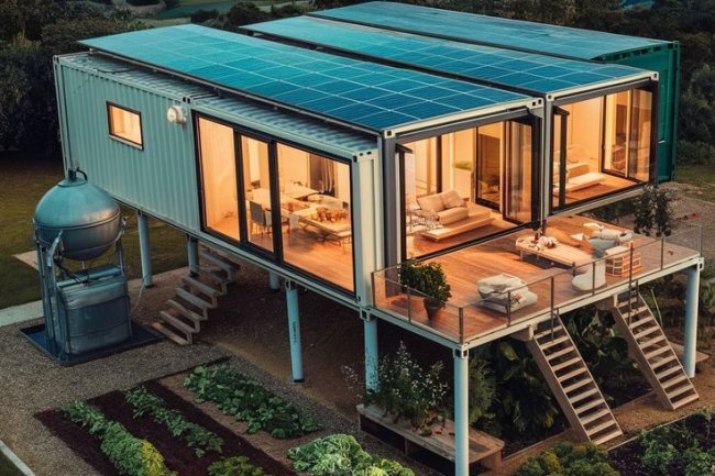 Desain Rumah Kontainer: Alternatif Hunian Masa Depan