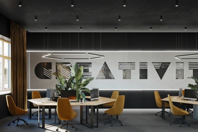 Desain Kantor dengan Fitur Studio Foto