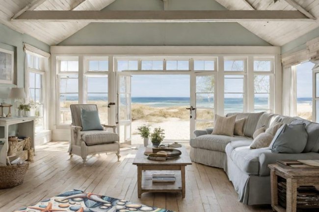 Inspirasi Desain Ruang Keluarga dengan Tema Nautical