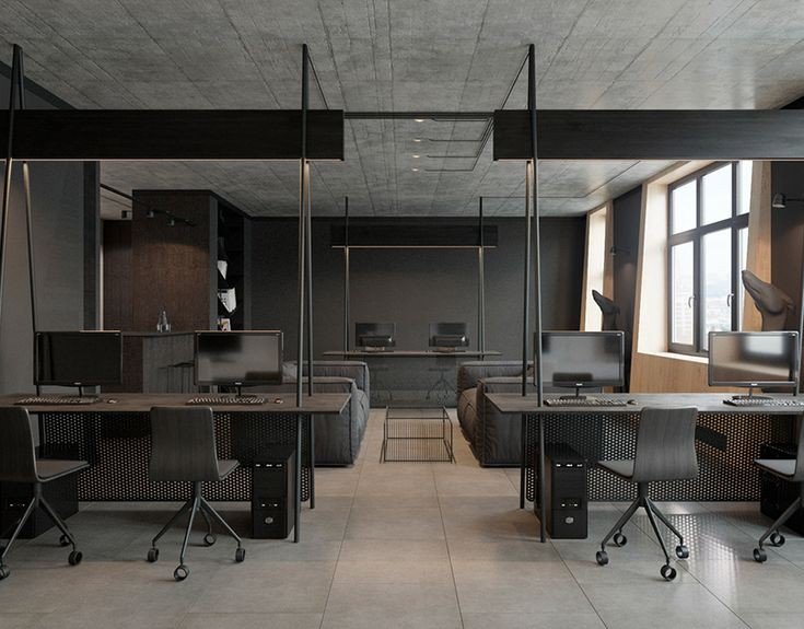 Desain Kantor Gaya Loft yang Modern